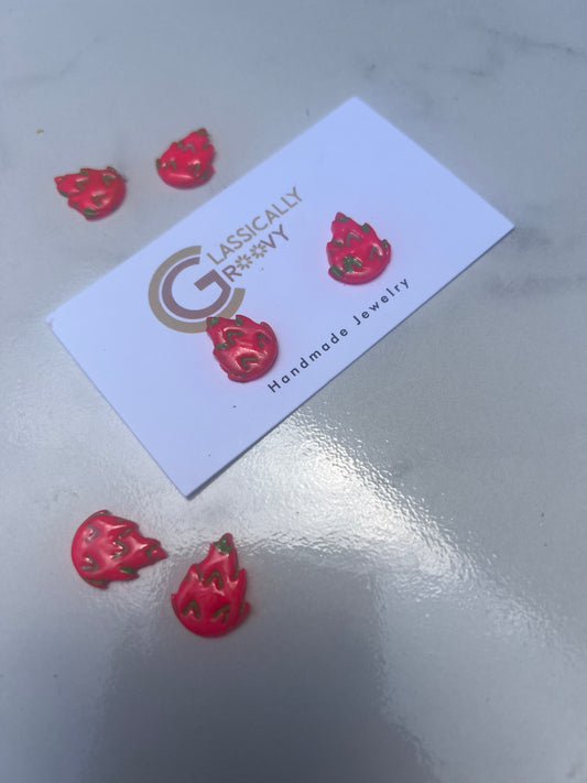 Dragonfruit Mini Studs