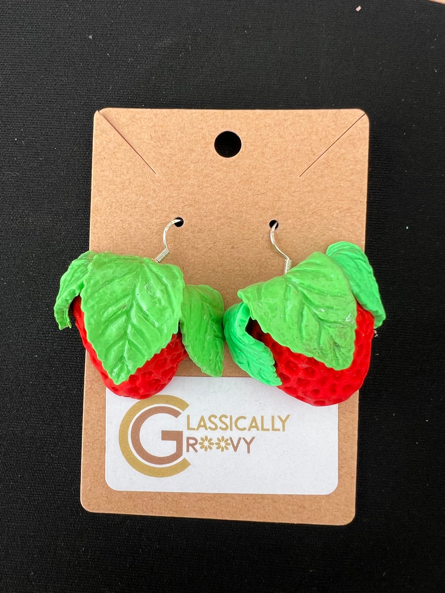 Strawberry Earrings