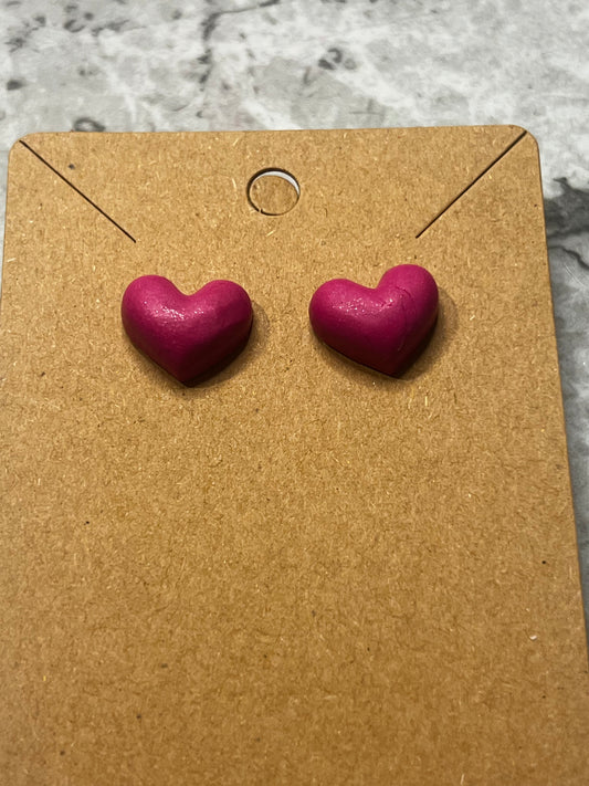 Heart Studs