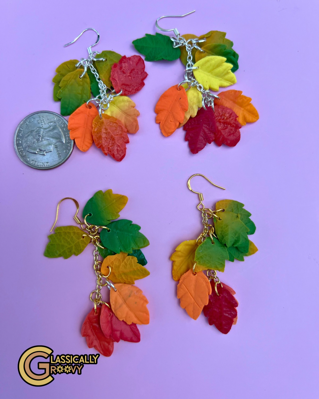 Changing foliage Earrings