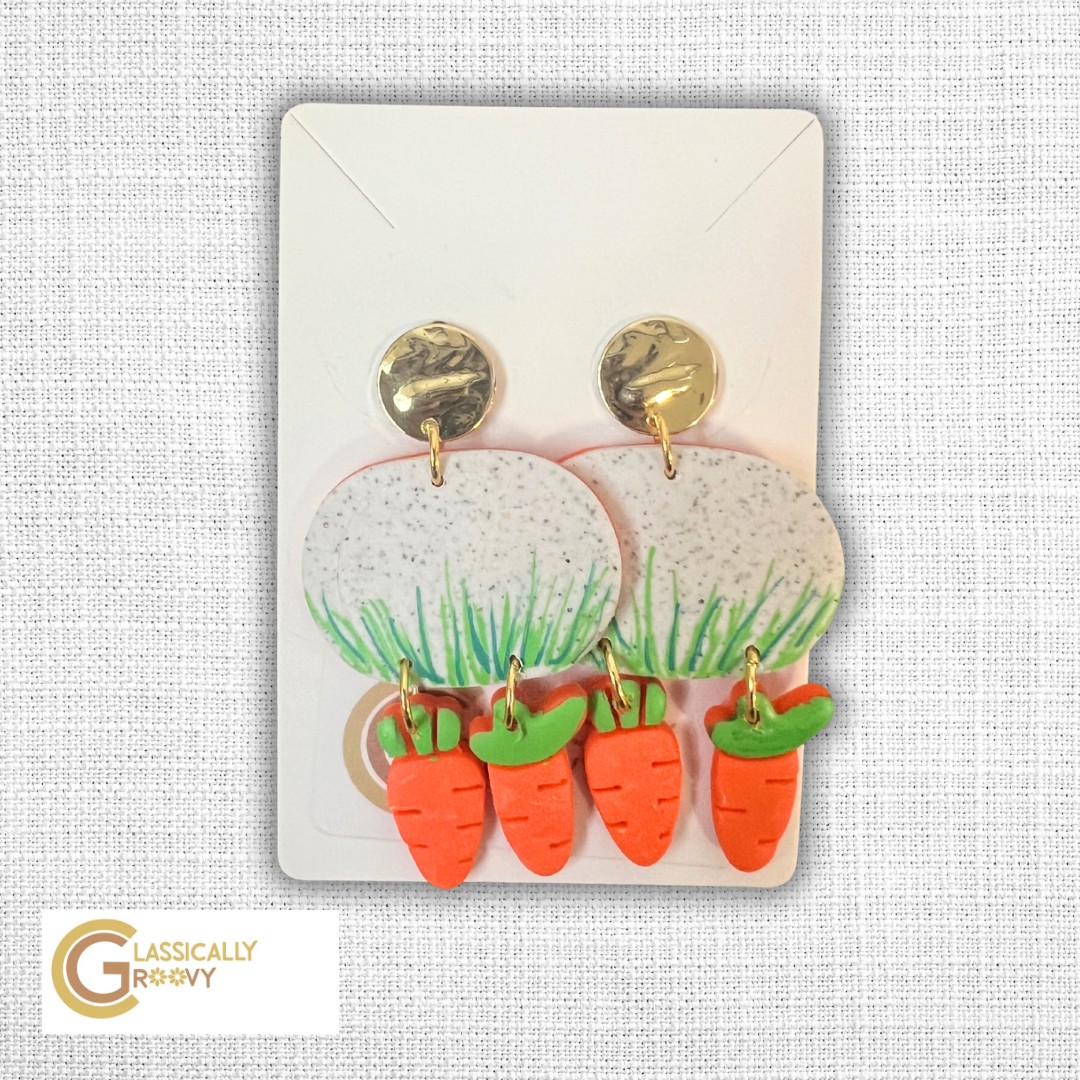 Carrot Farm Earrings