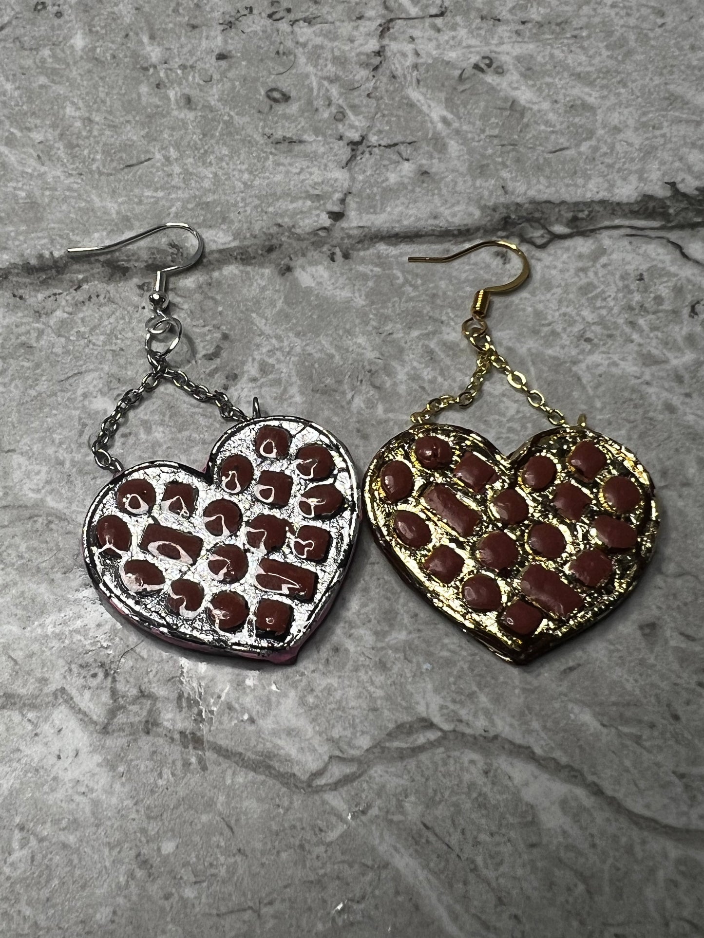 Valentine Chocolate Box Earrings