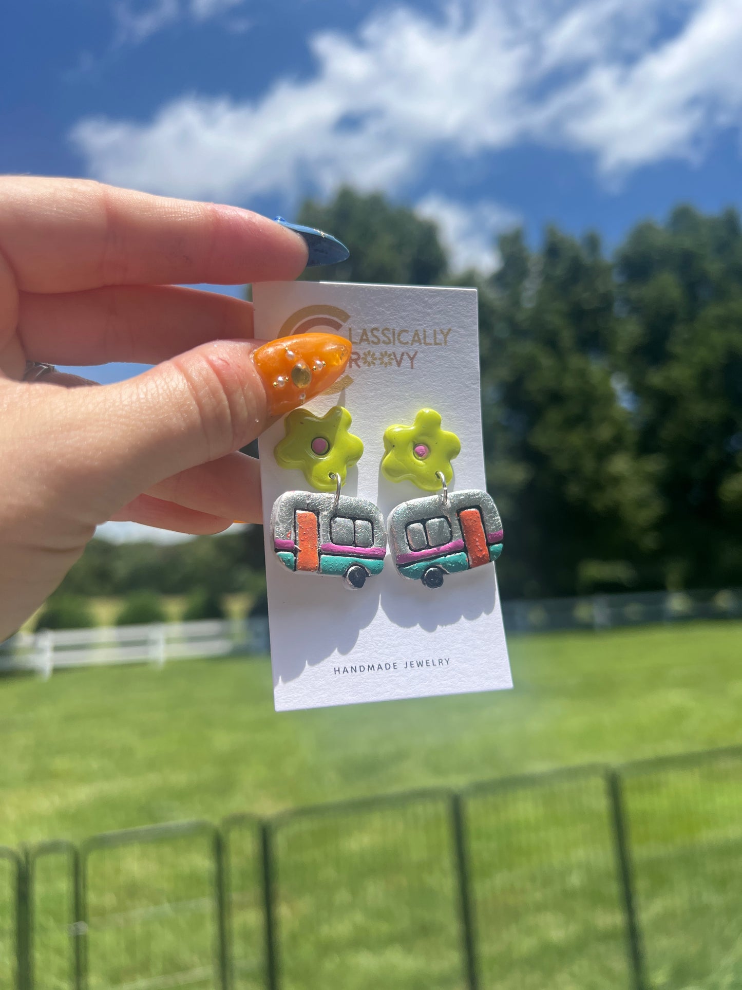 Groovy Camper Earrings