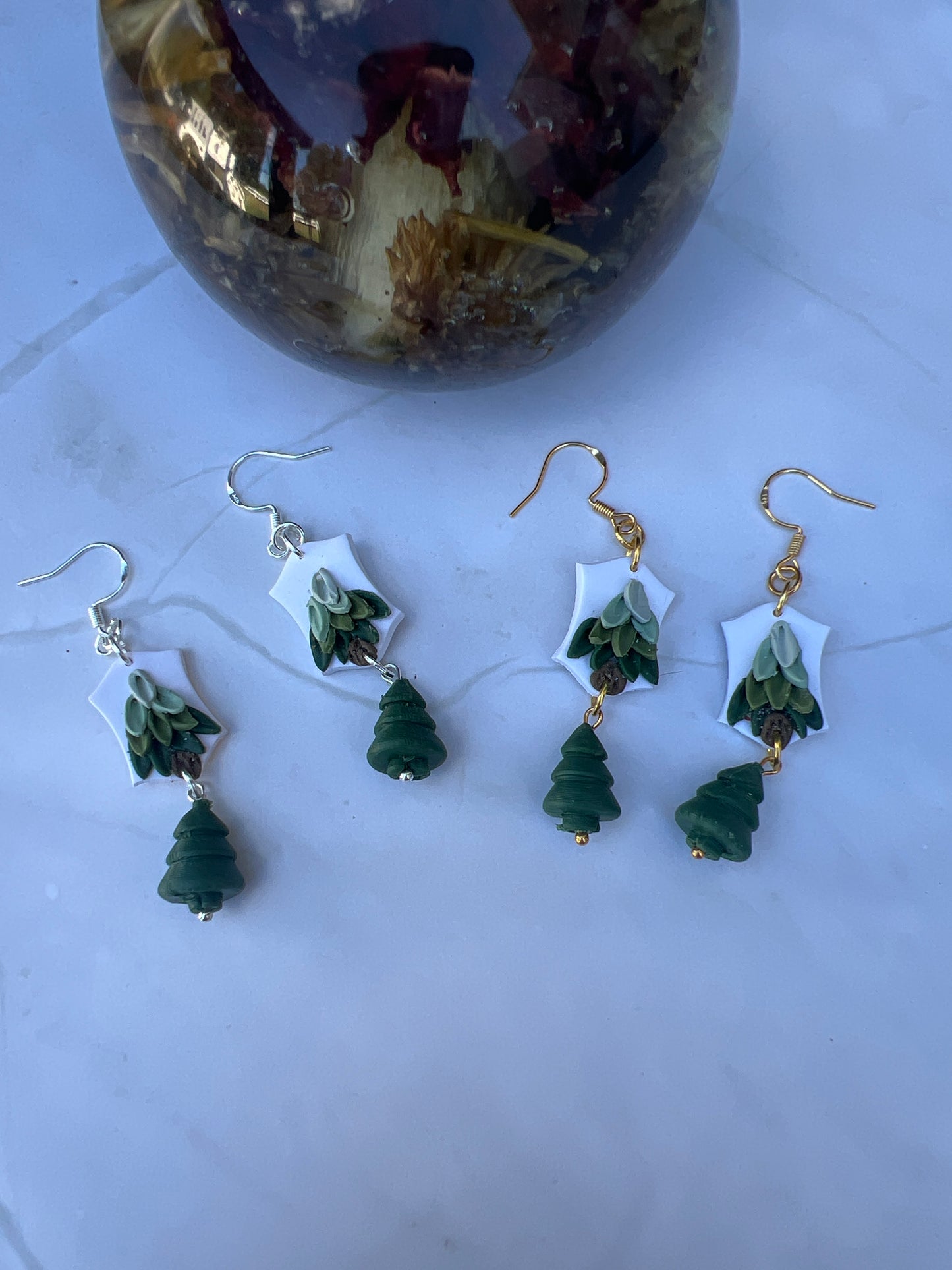 Tree Dangle Earrings
