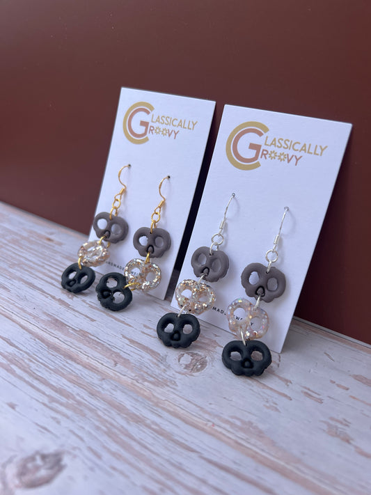 Skull Trio Earrings