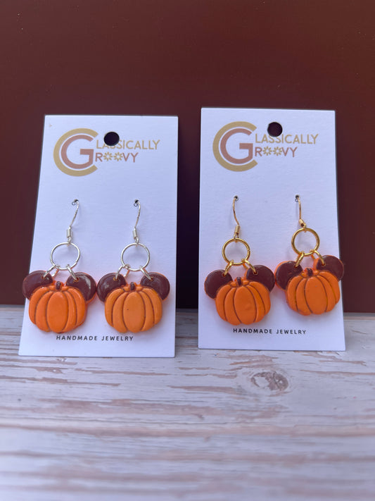 Pumpkin Ear Earrings