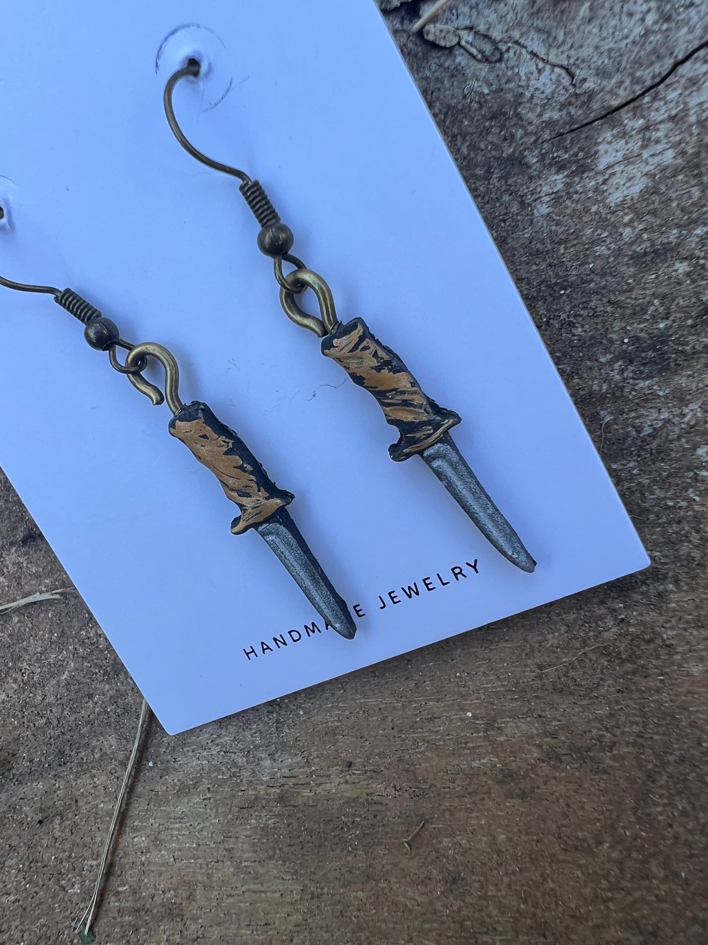 Knife Earrings