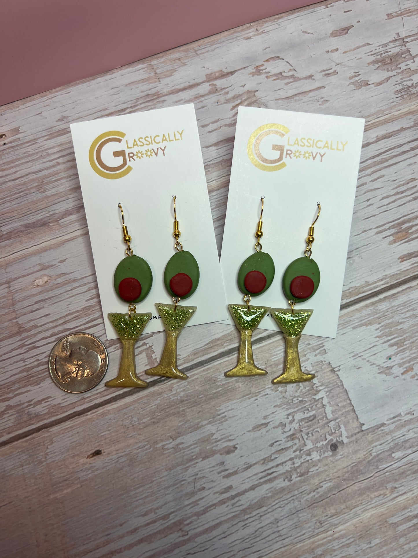 Martini Earrings