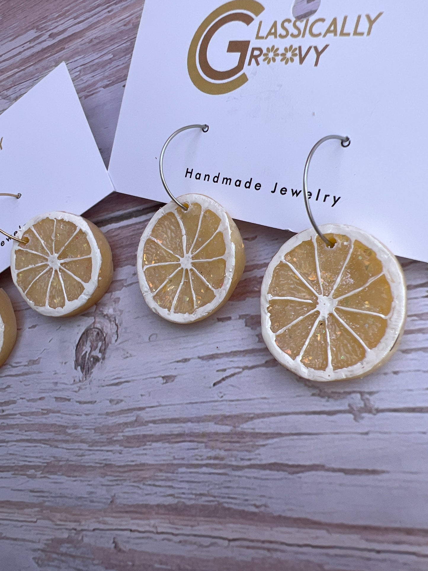 Lemon Slice Hoops