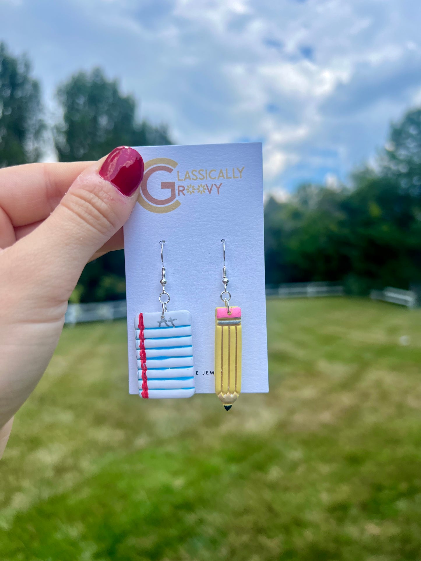 Pencil & Paper Earrings