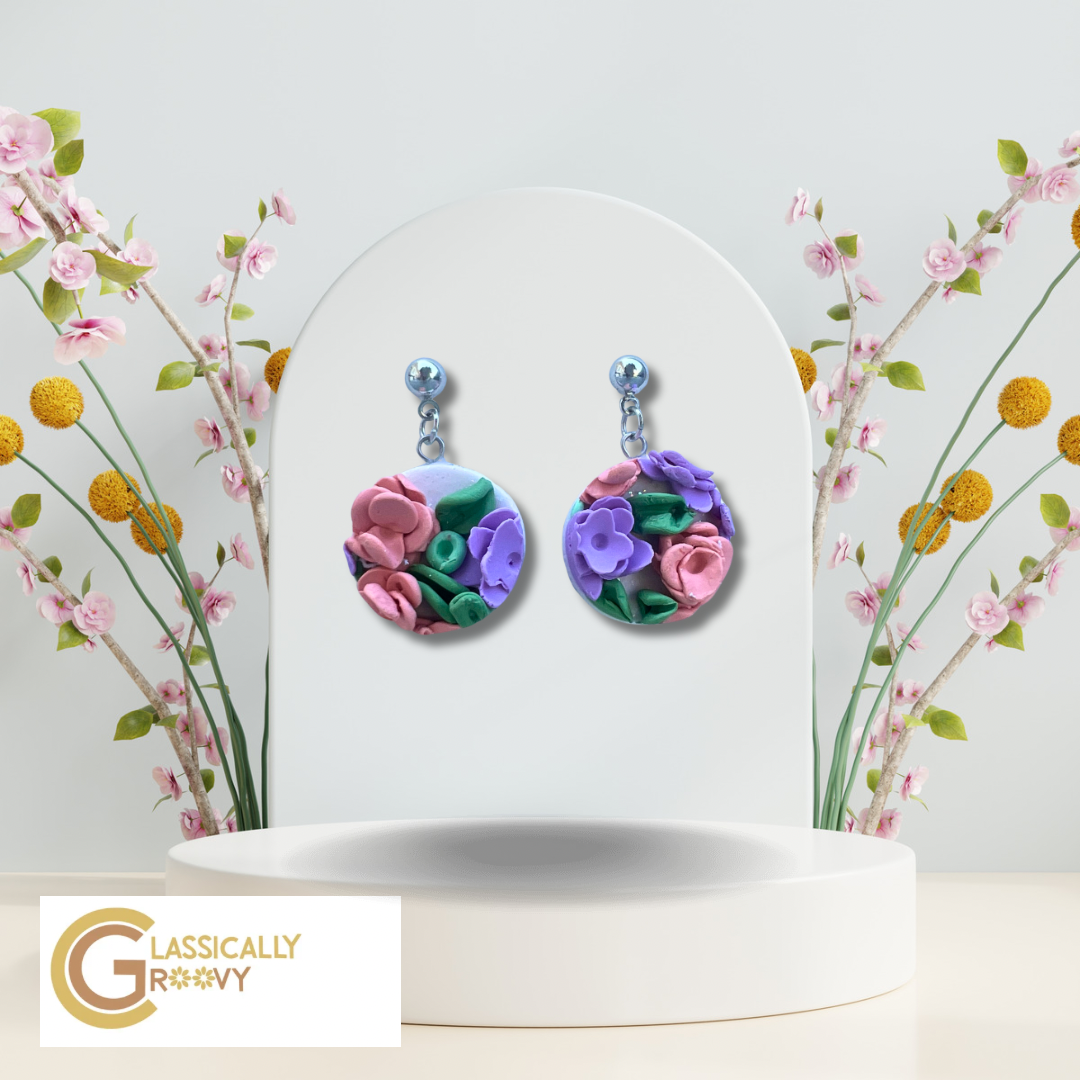 Small Floral Earrings