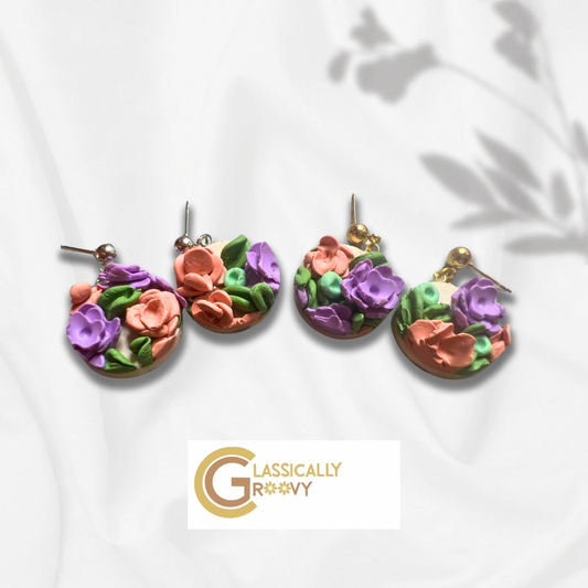 Small Floral Earrings