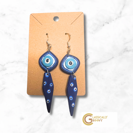 Evil Eye Dangles