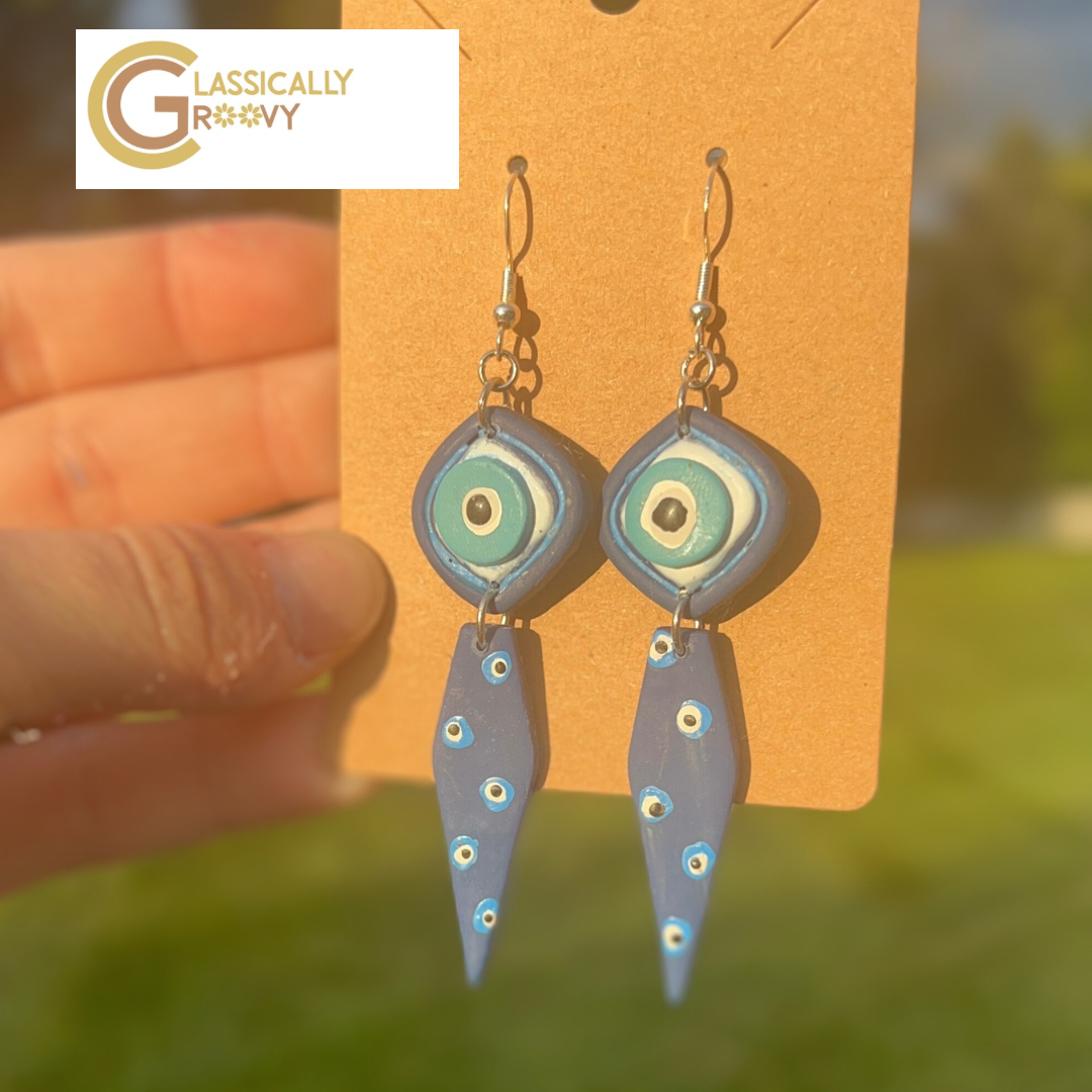 Evil Eye Dangles