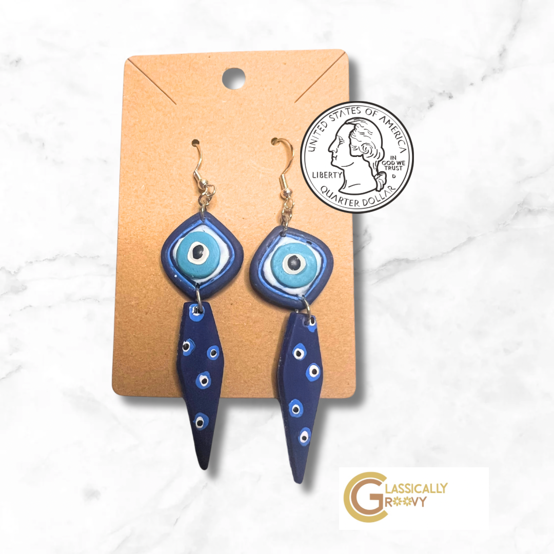 Evil Eye Dangles