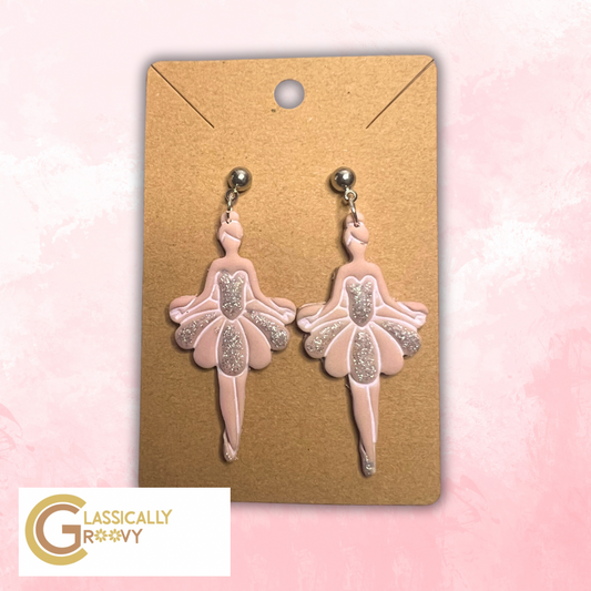 Sparkly Ballerina Earrings