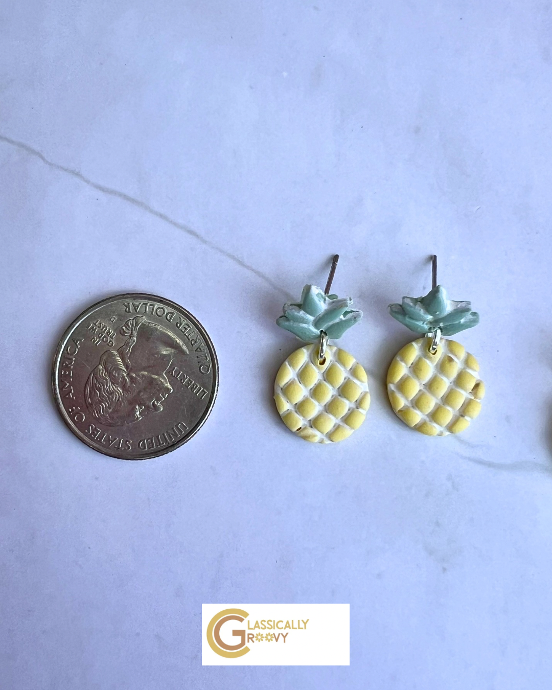 Pineapple Stud Earrings