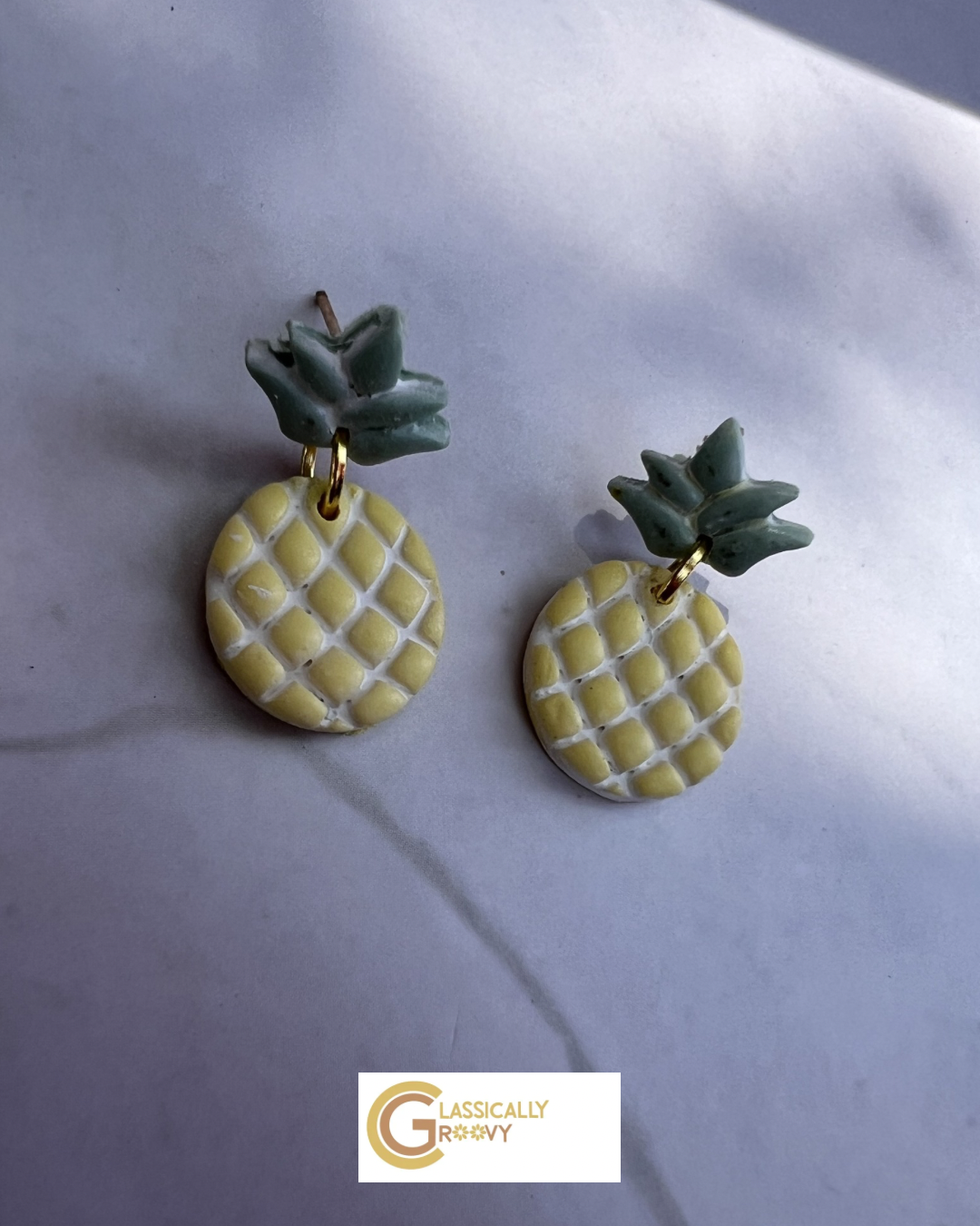 Pineapple Stud Earrings