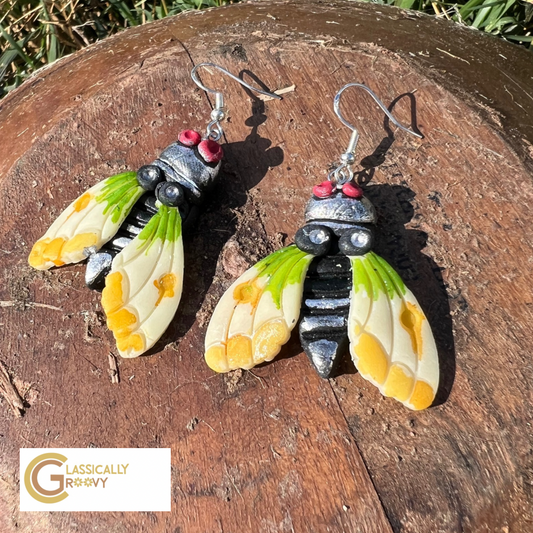 Cicada Earrings