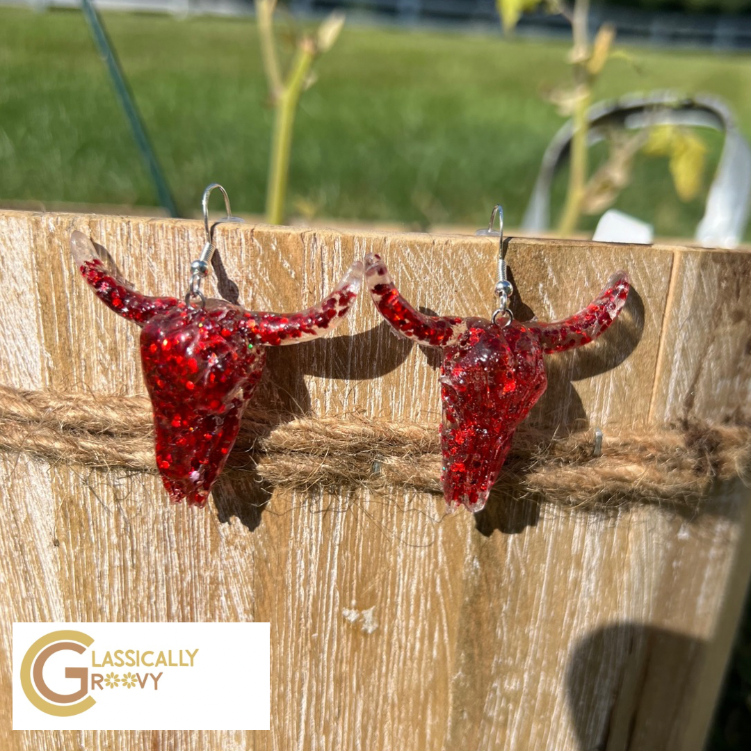 Desert Skull Earrings