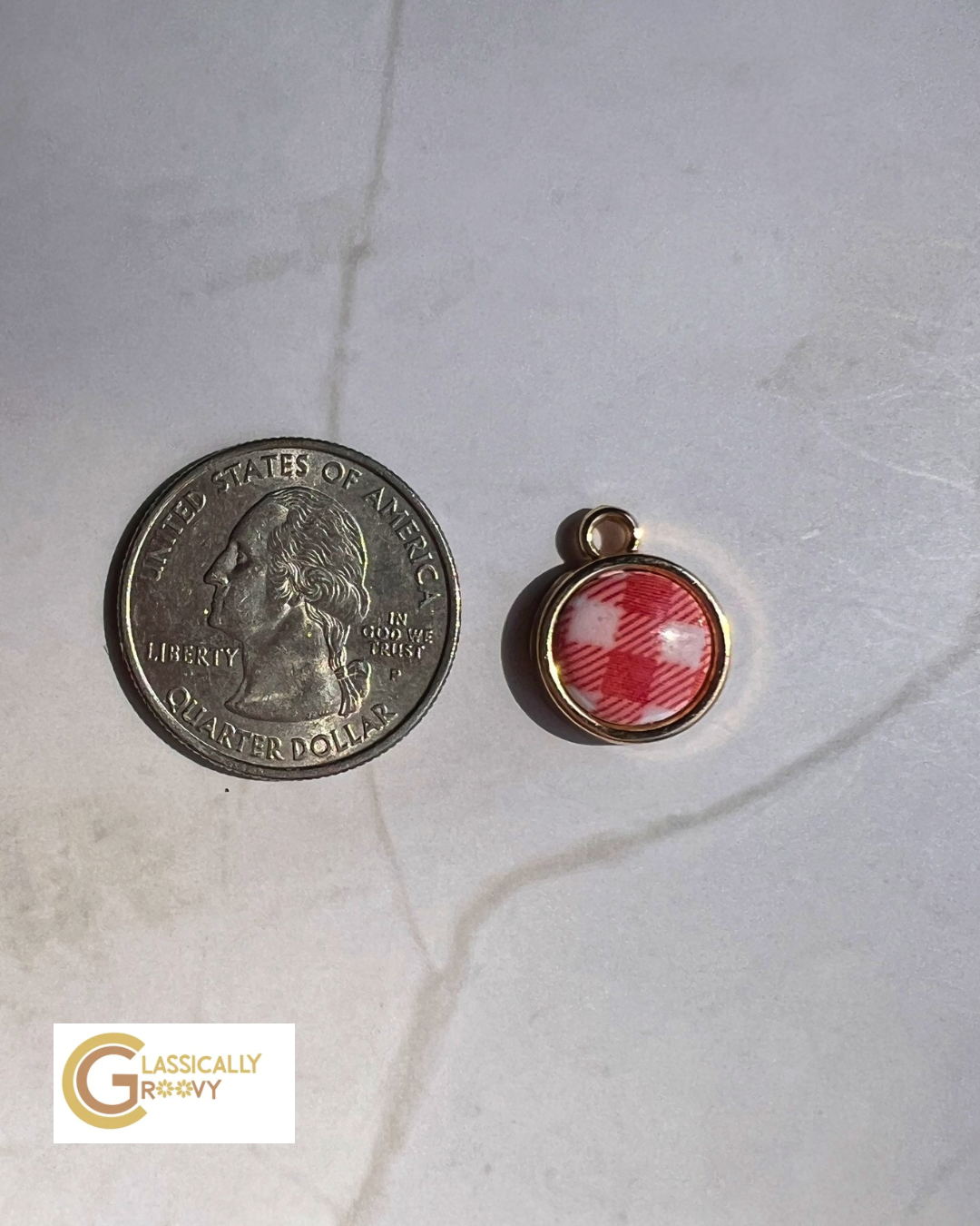 Red Plaid Necklaces
