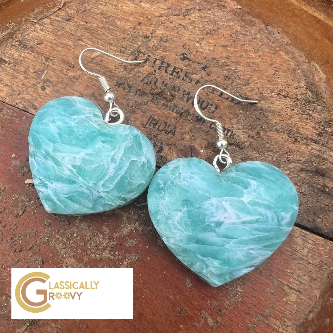 Heart Of the Ocean Earrings