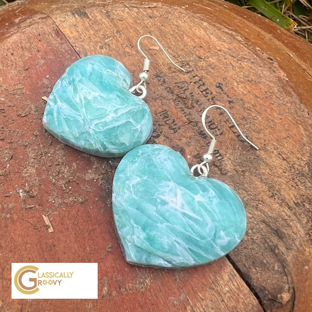 Heart Of the Ocean Earrings