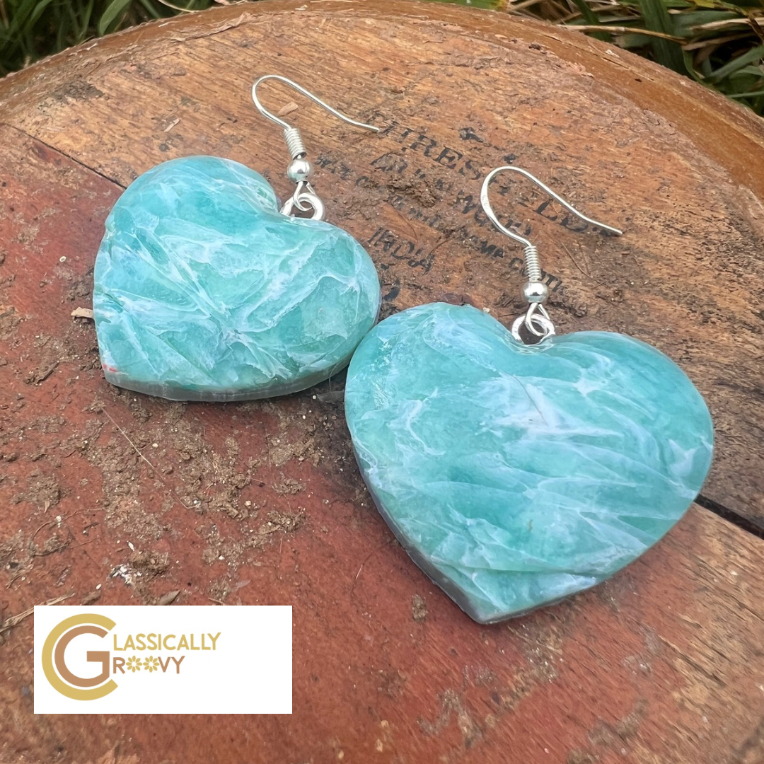 Heart Of the Ocean Earrings