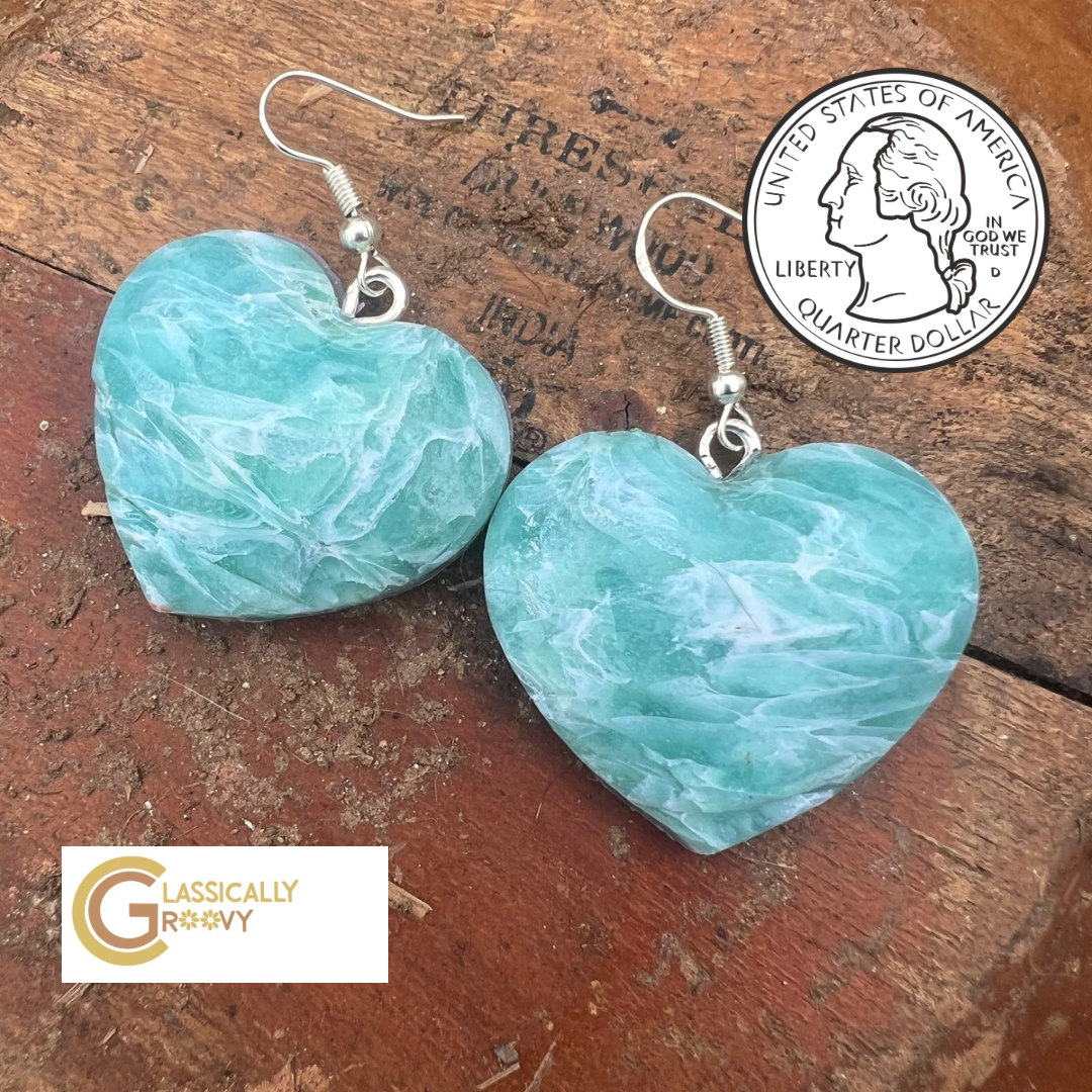 Heart Of the Ocean Earrings