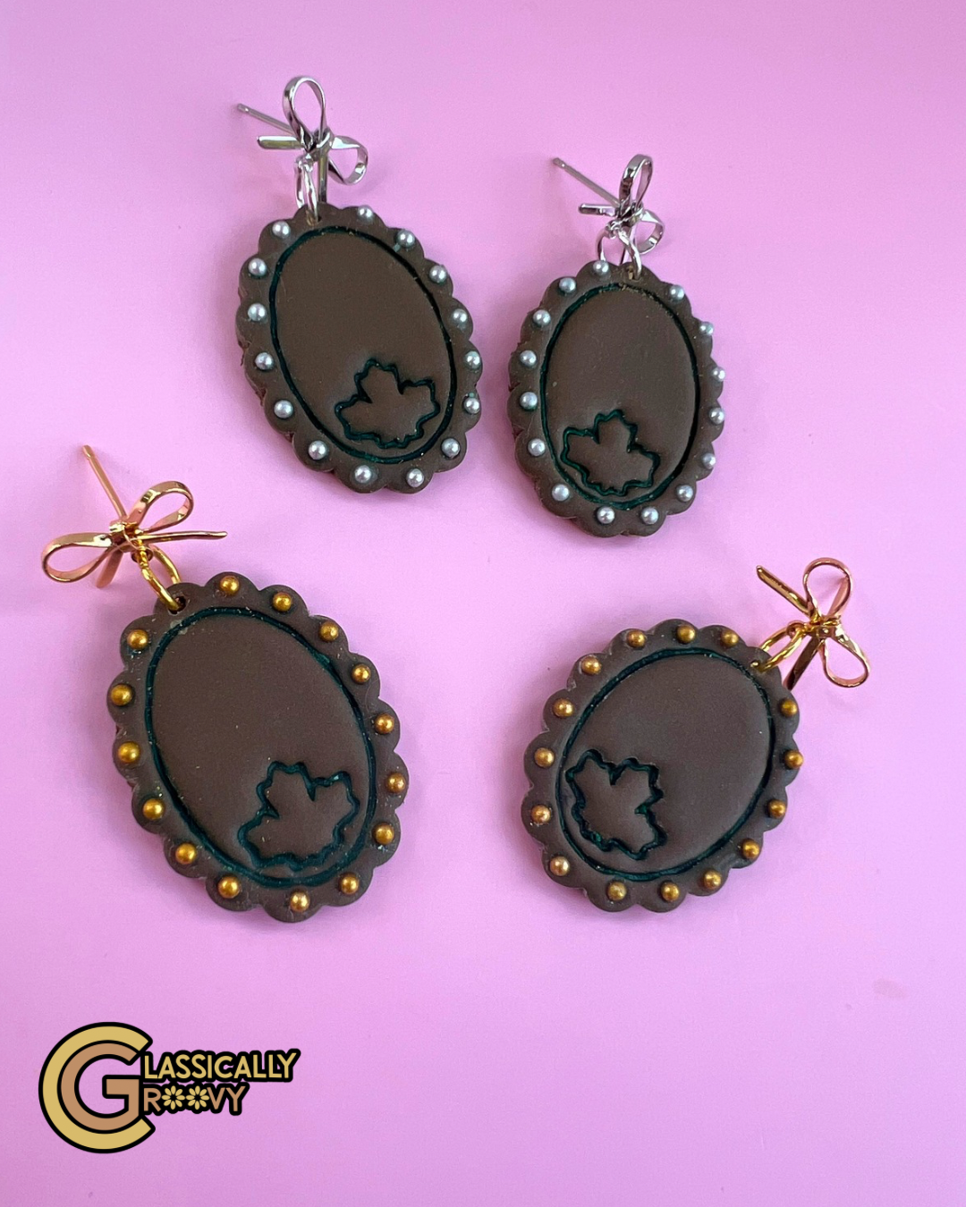 Rustic Maple Earrings