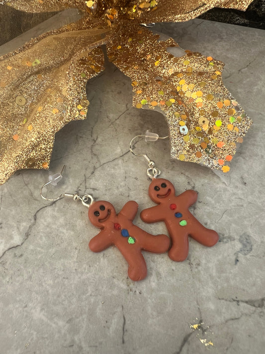 Gingerbread Earrings